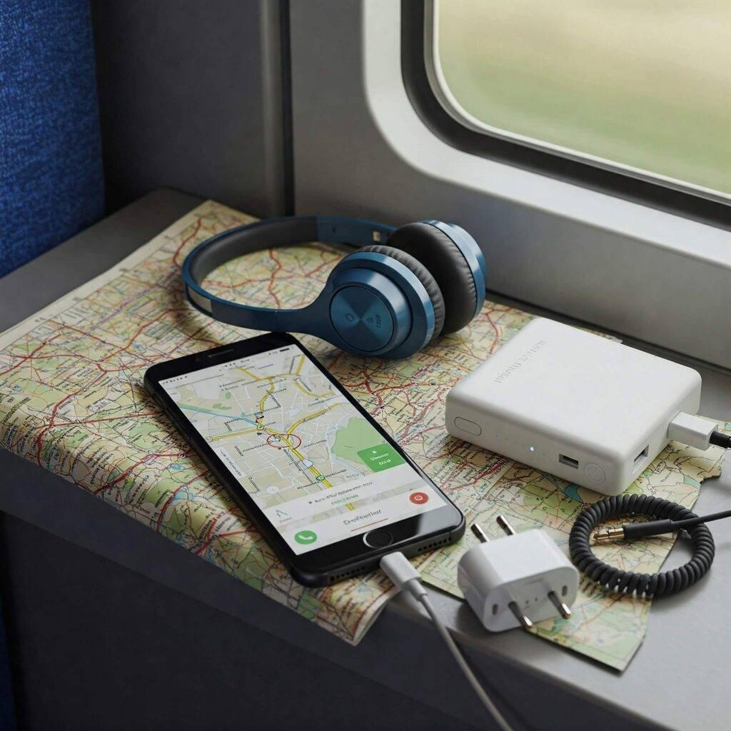Travel tech essentials: Smartphone, power bank
